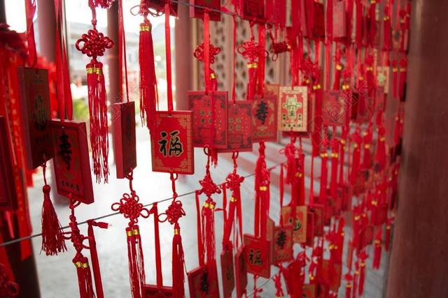 符 红 禅意 亚洲 中国 红板