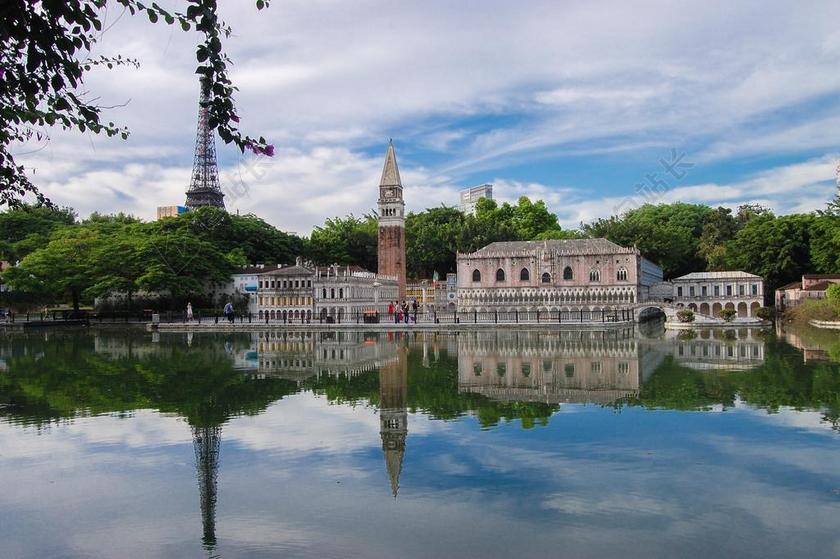 广告自然深圳世界之窗宣传背景图片