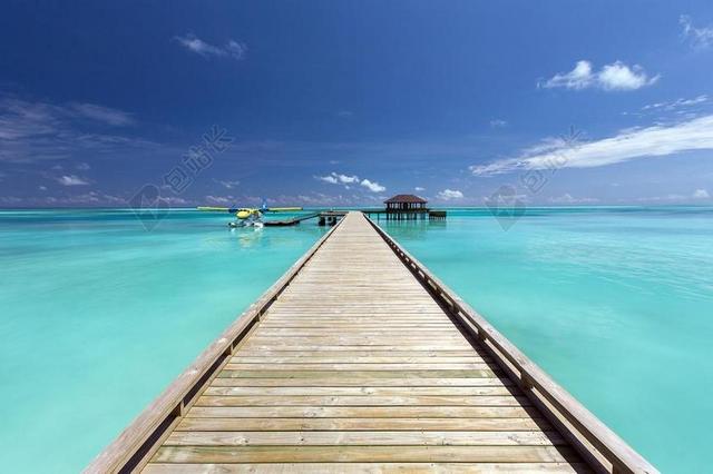 坞站 码头 海洋 海 飞机 水上飞机 景观 景区 和平 水