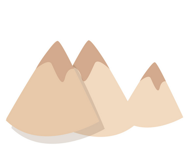 秋天的山峰立秋秋分大山免抠图