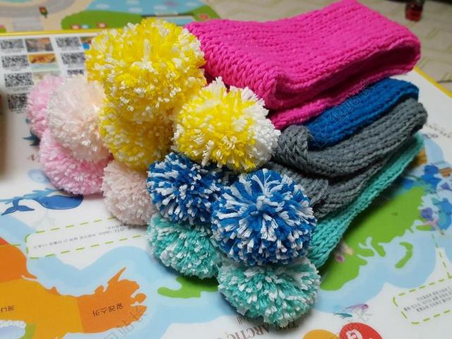 冬季 围巾 MINTEUSAEK 双响炮 针织 手工制作 DIY