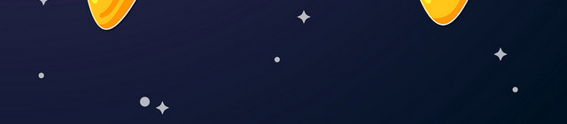 黄色可爱卡通五角星星星素材