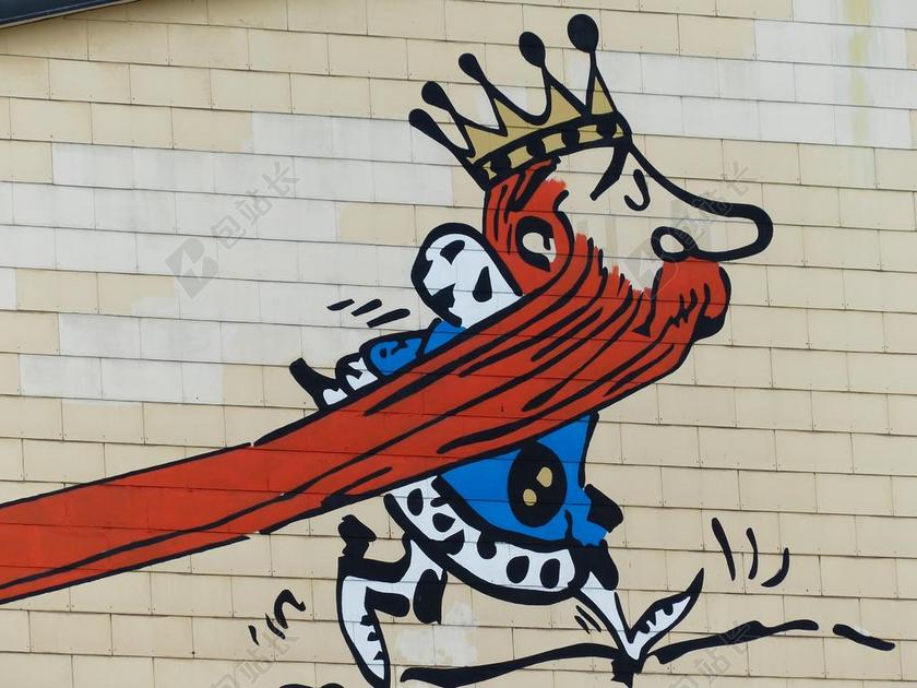 国王 巴特 红色 冠 数字 绘 皇家 巴巴罗萨 弗里德里希我