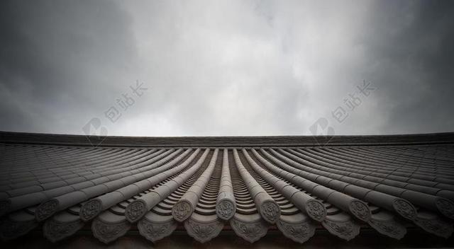 线 经典 屋顶 屋面瓦 天空 首页 云 亚洲风格 线条