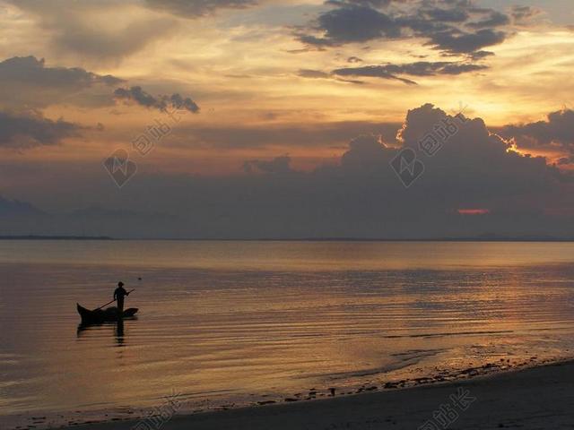 海滩 小船 MAR 水 景观 皮划艇 捕鱼 滨海 钓鱼船