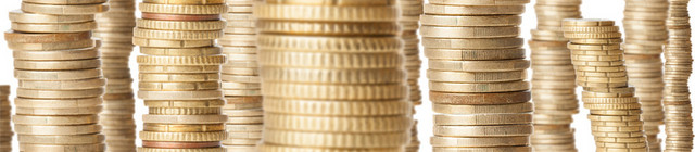 简约金融理财投资金钱金币素材