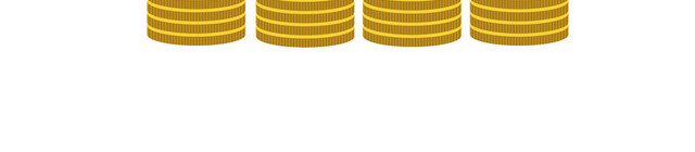 简约金融理财投资金钱金币素材