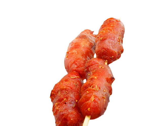 美食烧烤烤香肠PNG素材