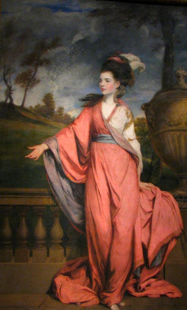约书亚弗莱明 女子 女性 目睹 艺术 画 布面油画 艺术性