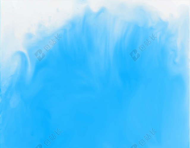 蓝色背景水彩水墨背景