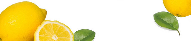 柠檬水果简约新鲜水果素材