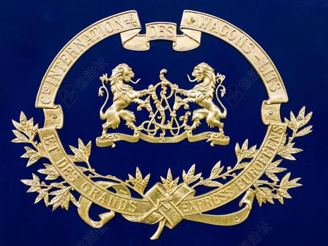 金兰标牌经典蓝色背景勋章授予奖励标志勋章背景图片