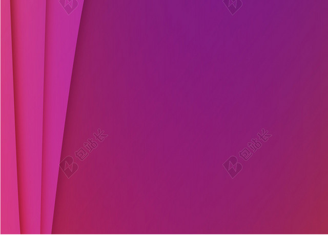 粉色立体剪纸背景紫色背景
