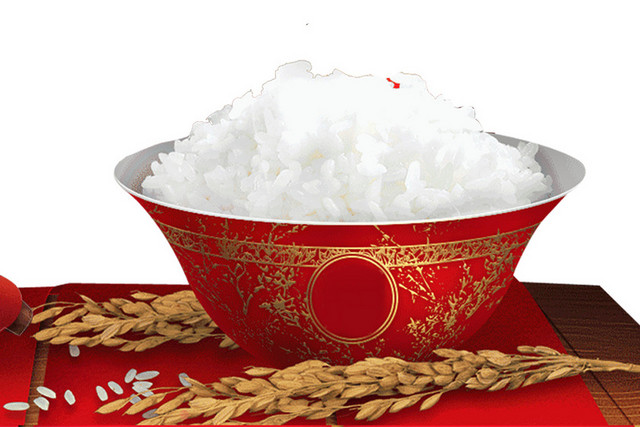 米饭大米食物五谷杂粮稻谷PNG素材