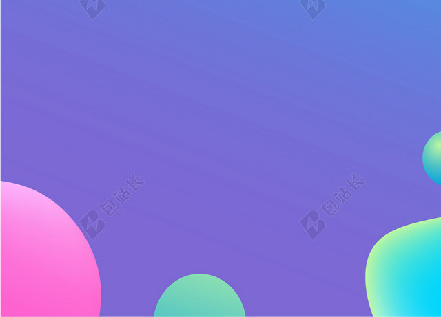 渐变流体蓝色几何渐变背景