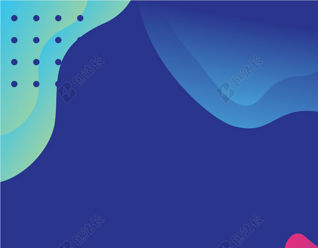 渐变流体蓝色渐变背景