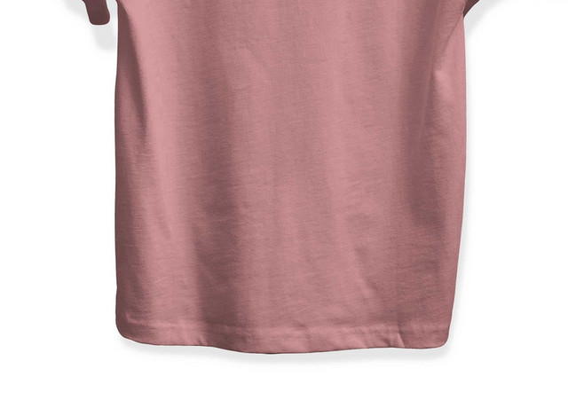 简约红色衣服服装半袖素材