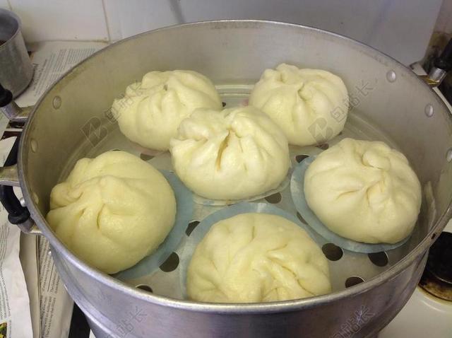 中国 猪肉包子 自制的 食品 面团