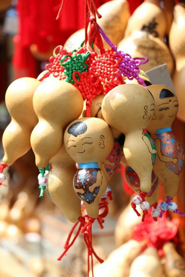 节日 娃娃 葫芦 中国
