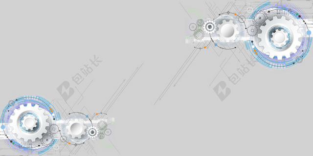 灰色线条科技感螺旋背景素材