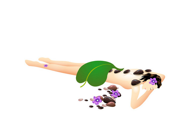 清新美容SPA养生素材
