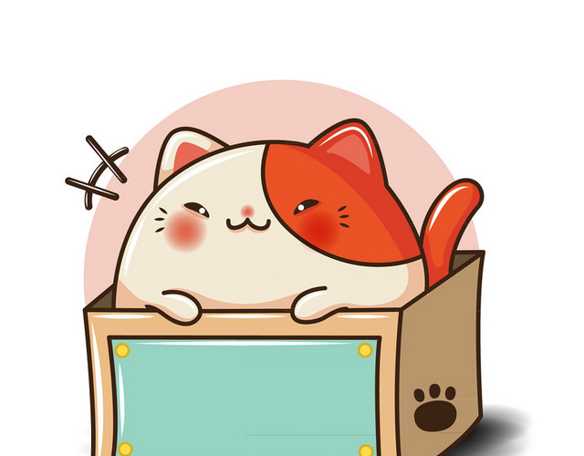 宠物卡通猫咪素材