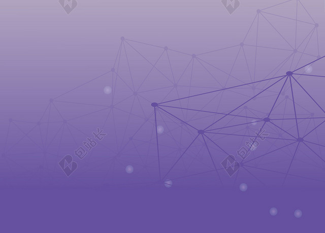 紫色渐变几何线条简约背景