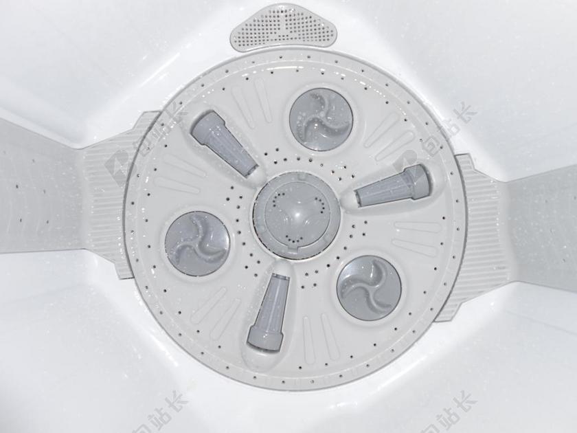 广告科技滚筒洗衣机宣传背景图片