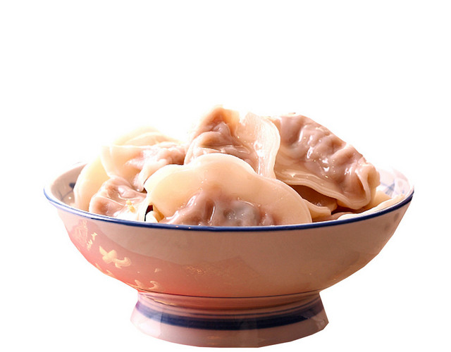 立冬饺子混沌素材