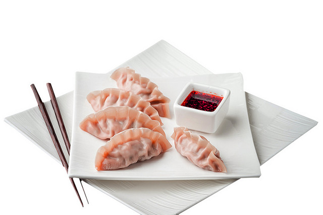 饺子辣椒油海报素材
