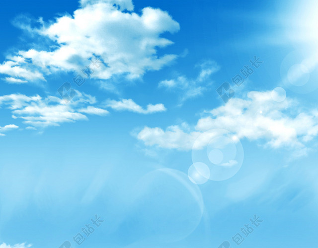 梦想背景励志背景天空背景白云背景海浪背景