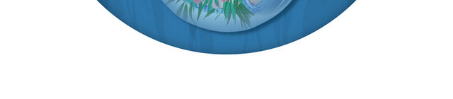 蓝色水珠夏天处暑艺术效果素材