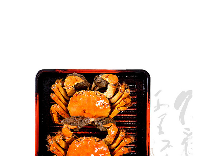大闸蟹螃蟹美食餐饮生鲜素材