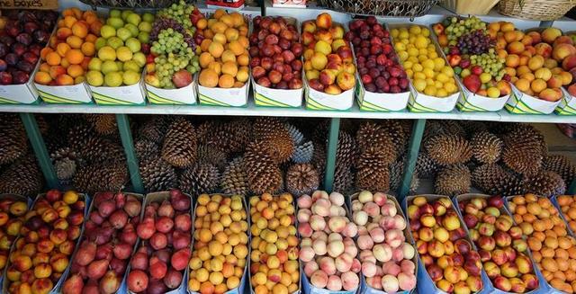 水果 水果摊 市场摊位 食品 健康 出售 混合 美味