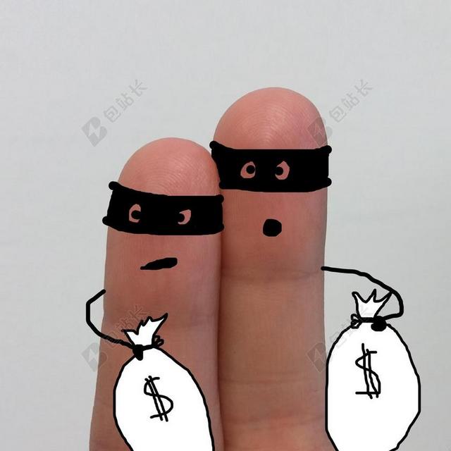 手指强盗背景图片