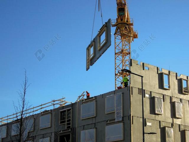 施工现场 建筑 万达 芬兰 打造 机 起重机 高 施工机械
