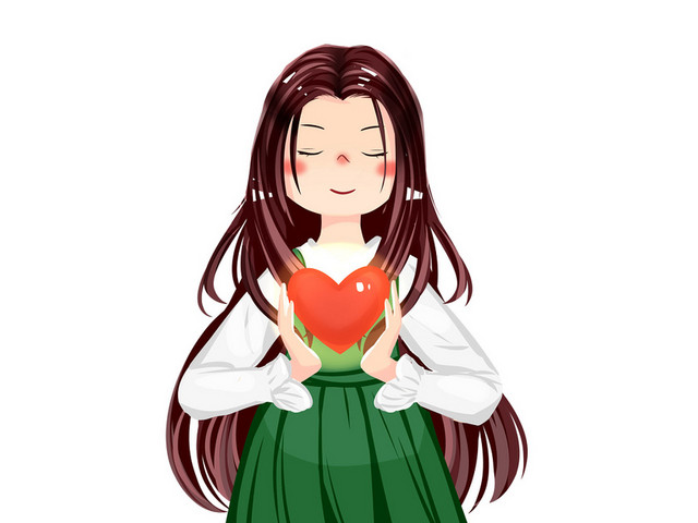 感恩节卡通手绘人物原创素材