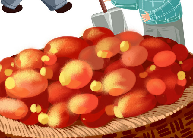 新年主题鼠年腊八粥插画春节插画
