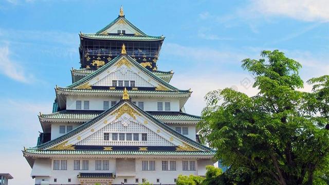 大阪城堡 日本 五 大阪 里程碑 亚洲风格 体系结构 第六世纪