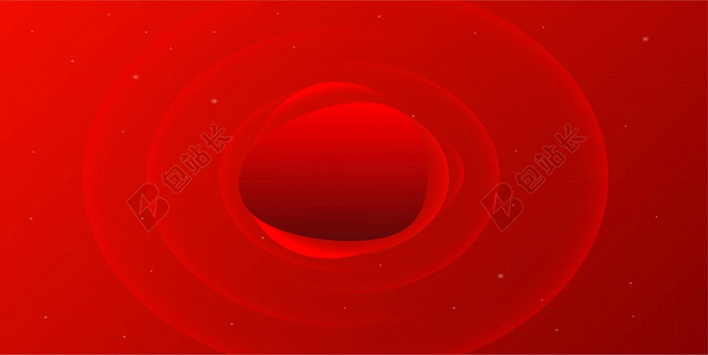 红色纯色线条简约海报背景模板大全纯色