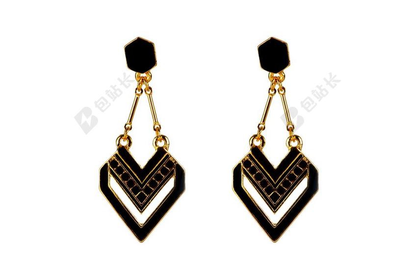 耳环 饰品 女性 时尚 珠宝 装修 宝石 豪华 风格 优雅