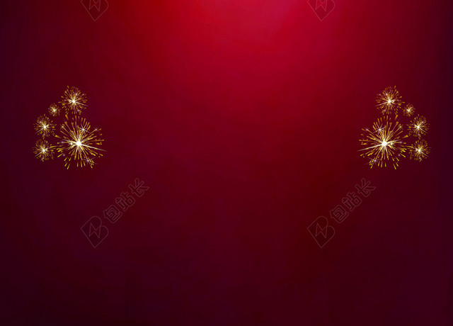 元旦大气简约渐变烟火烟花新年背景素材