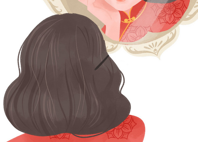 卡通手绘妇女节女神节素材