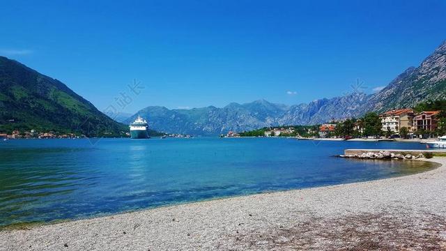 海 黑山 亚德里亚 自然 水 旅行 海岸 天空 夏天 假期