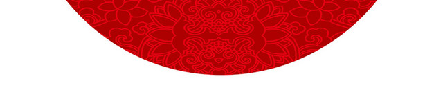 红色中国传统龙纹新年素材