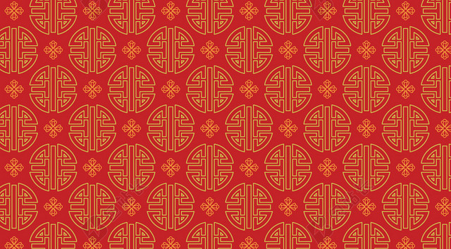 红色喜庆中国风底纹图案背景图片