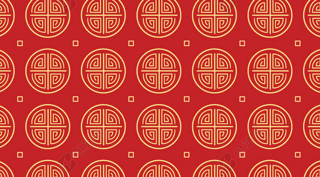 红色喜庆中国风底纹图案背景图片