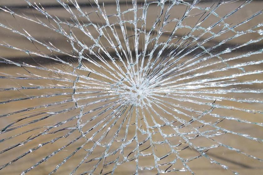 玻璃破损 玻璃 破 分离器 脆弱 破碎 损坏 碎片 窗口窗格