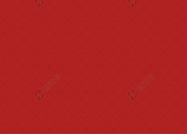 简约红色2020新年鼠年元旦节日海报背景