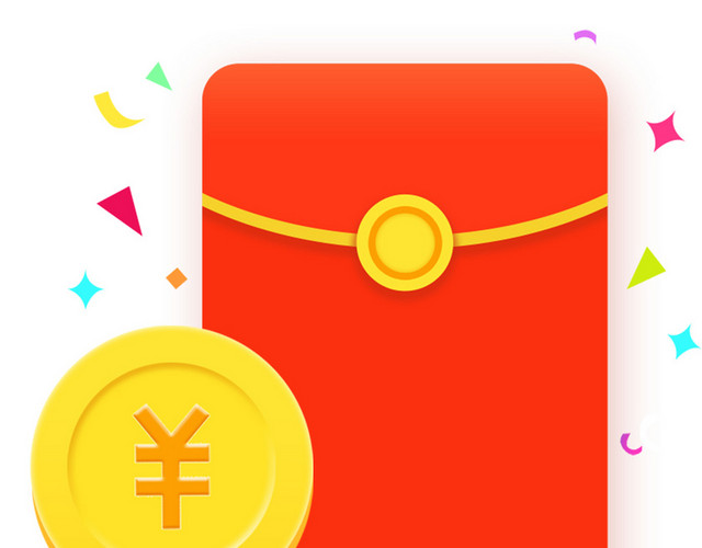 免抠春节新年过年红包素材